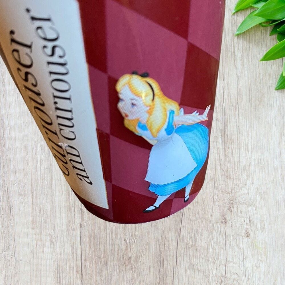 Disney Alice in Wonderland Shot Glass Curiouser - Picture 3 of 10